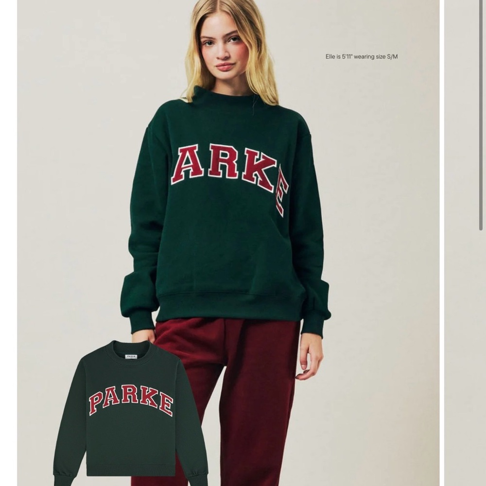 Parks Holiday Varsity Mockneck